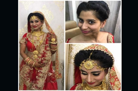 Makeup studio in rohini, bridal makeup studio in rohini, delhi
