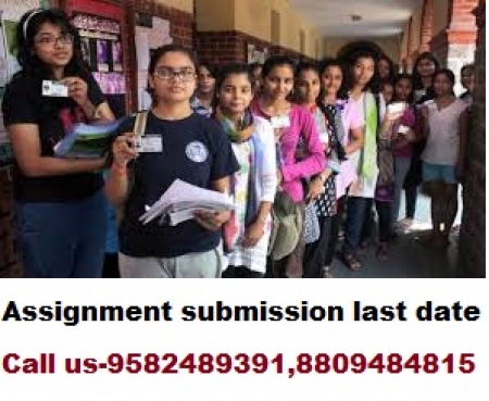 ignou online solved Assignment for December exam 2017-18