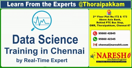 Best Data Science  Training Institute In Chennai NARESH IT