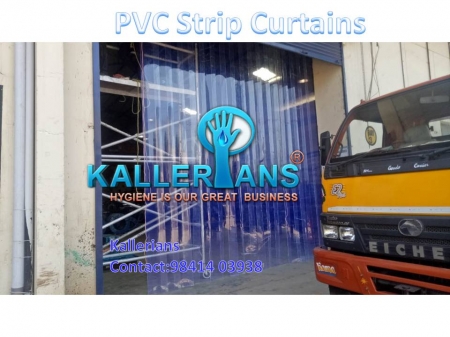 PVC Sheets, Warehouse PVC Strip Curtains, Polar PVC Strip Curtains, PVC Rolls Suppliers in chennai - kallerians