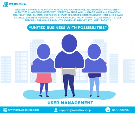 united business with webstika shop