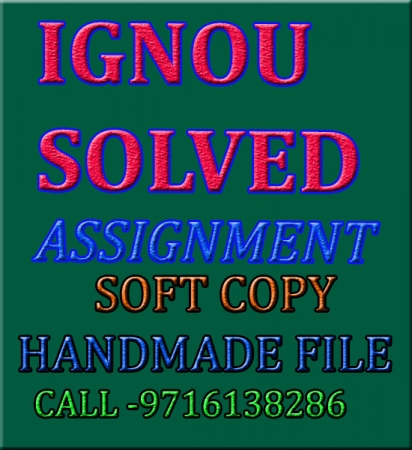 ignou BHIC-131 Solved Assignment 2021-22