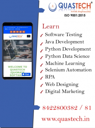 Python Training and Certification course in Thane | QUASTECH