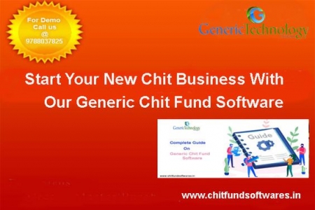 Start New Chit Business With Genericchit Chit Fund Software